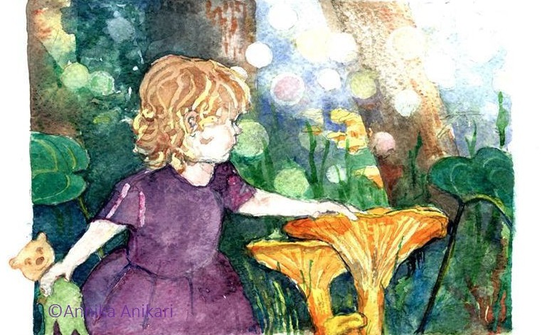 Lilliputti sienimetsässä