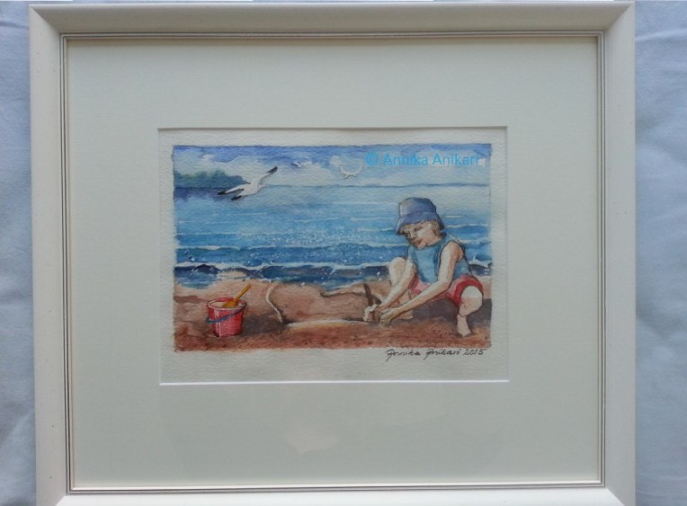 RakkauttaRantahiekalla_Kehyksissä_Vesileimalla